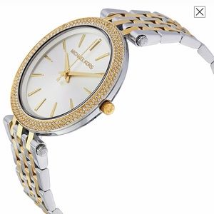 Michael Kora gold and silver watch